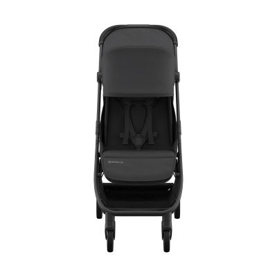 UPPAbaby MINU V3 Buggy - Jake Carbon Frame Met Zwart Leer UPPAbaby MINU V3 Buggy - Jake Carbon Frame Met Zwart Leer