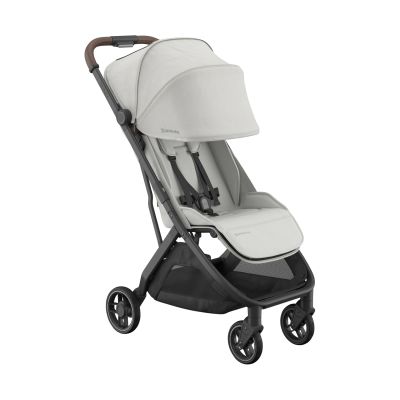 UPPAbaby MINU V3 Buggy - Savanna Carbon Frame Met Kastanje Bruin Leer UPPAbaby MINU V3 Buggy - Savanna Carbon Frame Met Kastanje Bruin Leer
