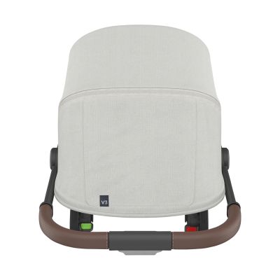 UPPAbaby MINU V3 Buggy - Savanna Carbon Frame Met Kastanje Bruin Leer UPPAbaby MINU V3 Buggy - Savanna Carbon Frame Met Kastanje Bruin Leer