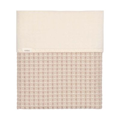 Koeka Wiegdeken - Cotton Fleece Wafel Amsterdam – Crumble