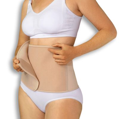 Carriwell Sluitband Belly Binder Biokatoen Honey L/XL