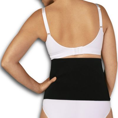 Carriwell Sluitband Belly Binder Biokatoen Zwart L/XL