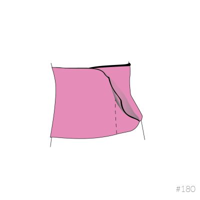 Carriwell Sluitband Belly Binder Biokatoen Zwart L/XL