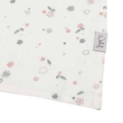 Witlof For Kids Vintage Flowers Tetra Doek XL - 110 x 110 cm 