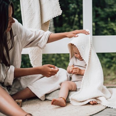 Koeka Omslagdoek Lace Elba Natural
