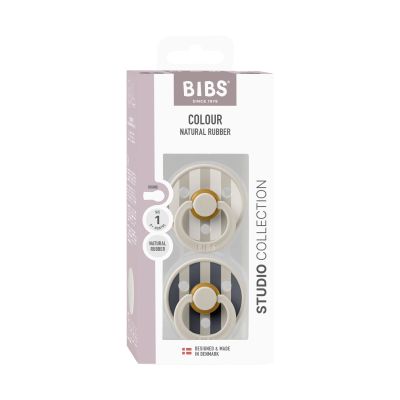 BIBS Colour Fopspeen - 2 Stuks - Size 1 - Sand Mix