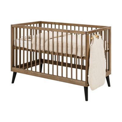 Bopita Zara Ledikant 60x120 cm - Walnoot