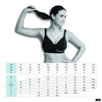 Carriwell Voedingsbeha Padded Carri-Gelbeugel  Zwart  M