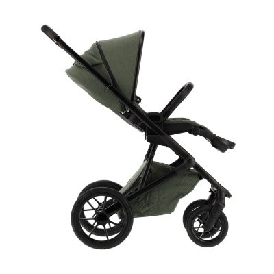Qute Q-Rider Plus Kinderwagen 4-in-1 Thyme Green | Maxi-Cosi Cabriofix i-Size Essential Black