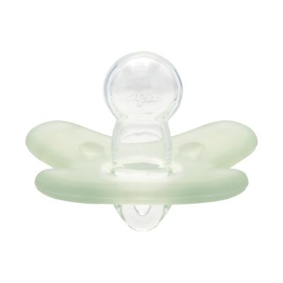 Difrax Fopspeen - Rond - 2 Stuks - 6-12 Mnd - Stone/Sage