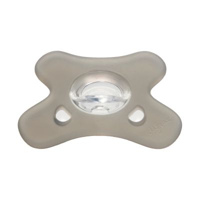 Difrax Fopspeen - Rond - 2 Stuks - 6-12 Mnd - Stone/Sage