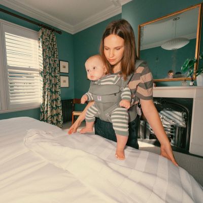 Ergobaby Omni Classic Draagzak - Mesh - Soft Olive