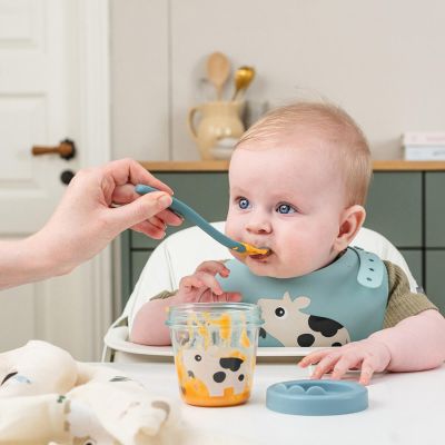 Done By Deer Tiny Farm Bewaarbakjes - 2-Pack - Powder Done By Deer Tiny Farm Bewaarbakjes - 2-Pack - Powder