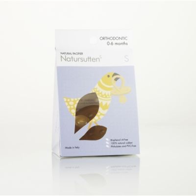 Natursutten Fopspeen Rond Anatomisch 0-6mnd