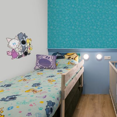 Woezel & Pip Muursticker - Dieren