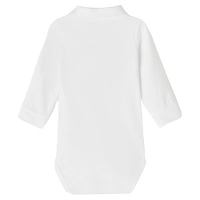 Name It Romper Polo Holger Bright White 62