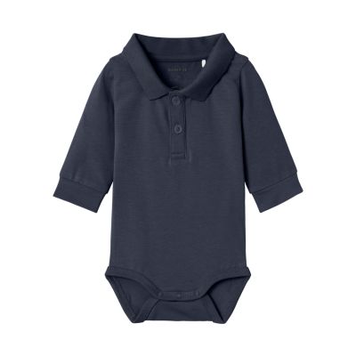 Name It Romper Polo Holger Dark Sapphire 74