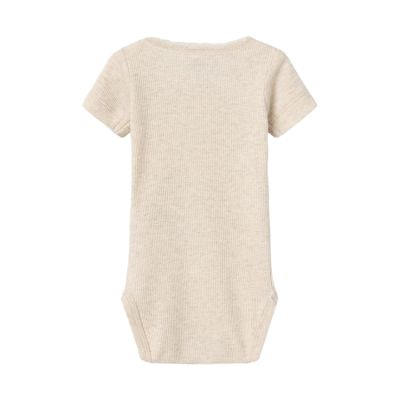 Name It Romper Kab Lace Korte Mouw Peyote Melange maat 68