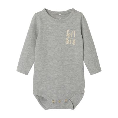 Name It Laby Lil Sis Romper - Maat 74 - Melange 