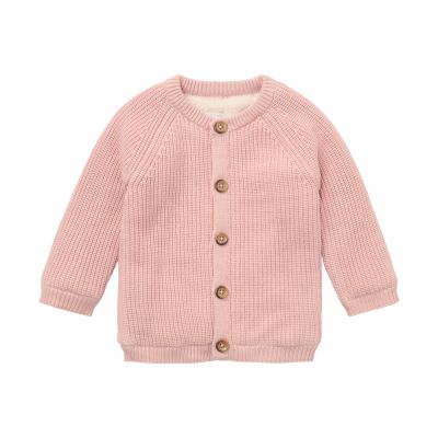 Noppies Nevers Gebreid Vest - Maat 56 - Rose Smoke Noppies Nevers Gebreid Vest - Maat 56 - Rose Smoke