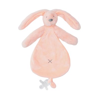 Happy Horse Recycled Rabbit Richie Knuffeldoekje - 25 cm - Peach