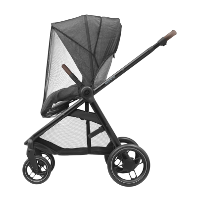 Maxi-Cosi Street Select Kinderwagen - Grey (Black Frame & Brown Leather)