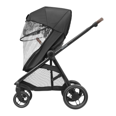 Maxi-Cosi Street Select Kinderwagen - Grey (Black Frame & Brown Leather)