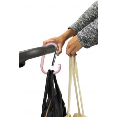 Dooky Universele Tassenhaak Floral Pink