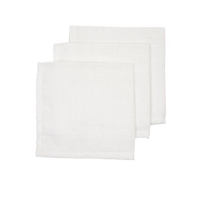 BD Collection Monddoek Wit 3-Pack
