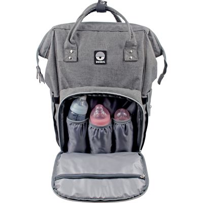 Dooky Diaperbackpack Large Grey Melange