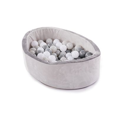 Bo Jungle Ballenbad B-Bal Pit Play Gym Grey