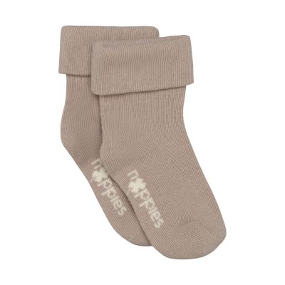 Noppies Babysokje - Maat 3-6M - Oatmeal