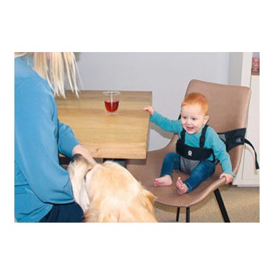 Dooky Travel Chair Black/Grey Melange