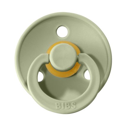 BiBs Fopspeen - Rond - 6-18 Mnd - Sage 