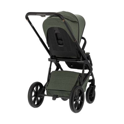 Qute Q-Rider Plus Kinderwagen 4-in-1 Thyme Green | Maxi-Cosi Cabriofix i-Size Essential Black