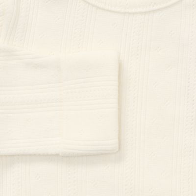 Noppies Shirt Lange Mouw - Maat 50 - Egret Noppies Shirt Lange Mouw - Maat 50 - Egret