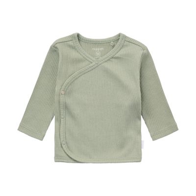 Noppies Overslagshirt Lange Mouw - Maat 44 - Iceberg Green 