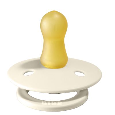 BiBs Fopspeen - Rond - 0-6 Mnd - Ivory BiBs Fopspeen - Rond - 0-6 Mnd - Ivory