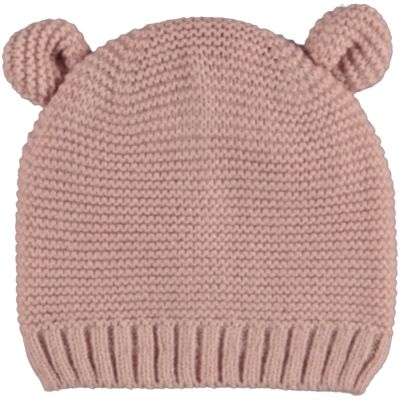 Sarlini Muts Knit Oortjes Light Pink