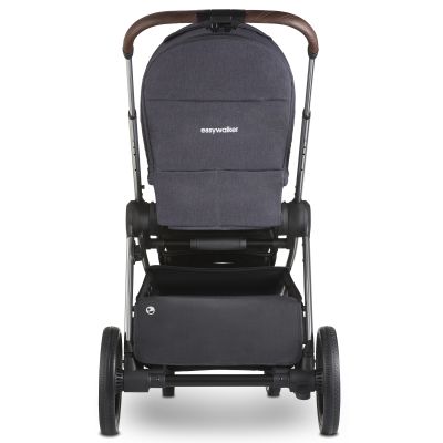 Easywalker Rudey Exclusive Mineral Grey Inclusief Zitting En Reiswieg