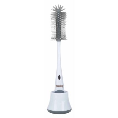 Nûby Flessenborstel Silicone Met Houder
