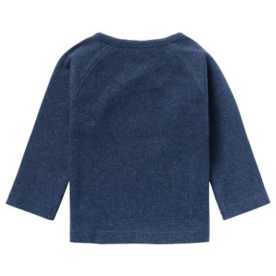 Noppies T-Shirt Overslag Rib Nanyuki Navy Melange  50