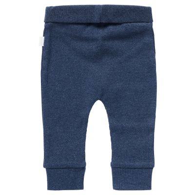 Noppies Broek Comfort Rib Naura Navy Melange  maat 68