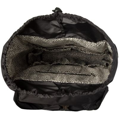 Little Company Diaperbackpack Miami Black Ribstop
