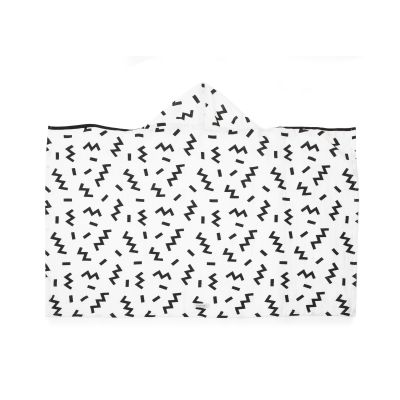 KipKep Blenker Badcape - 100 x 70 cm - Memphis White