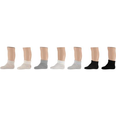 Apollo Sokjes Multi Sand Grey 7-Pack 0-6 mnd
