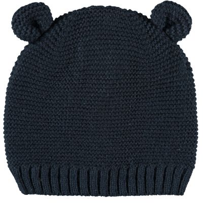 Sarlini Muts Knit Oortjes Navy