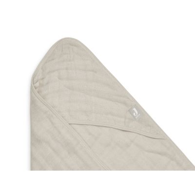 Jollein Badcape Wrinkled Cotton Nougat
