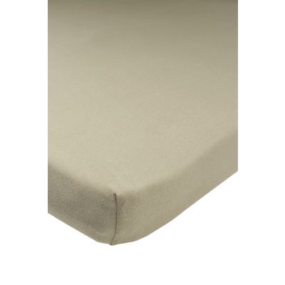 Meyco Hoeslaken Boxmatras Jersey Taupe 75 x 95 cm
