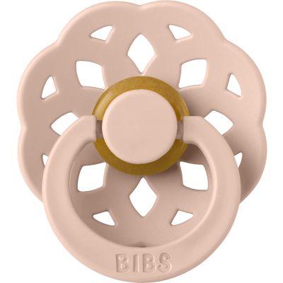 Bibs Fopspeen Boheme Round 0-6mnd Blush